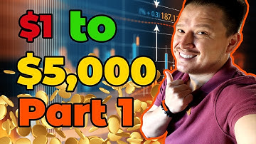 💰🤑$1 to $5,000 in Binary Options - Part 1😬😱