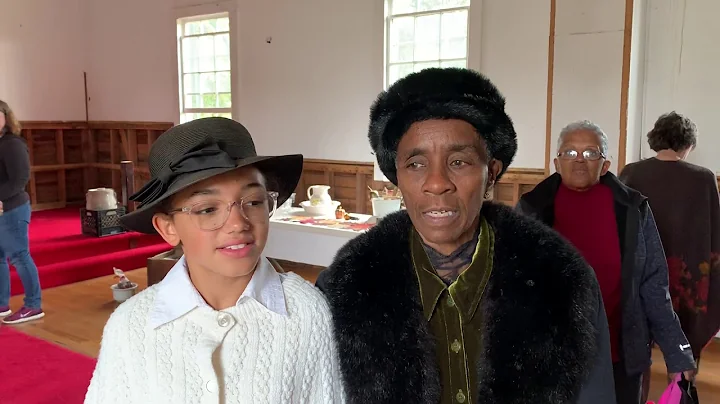 Olivia as Delores Nash Hicks at the AME Church on ...