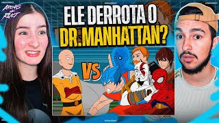 Apenas um react | Saitama vs todo mundo | Voice Makers