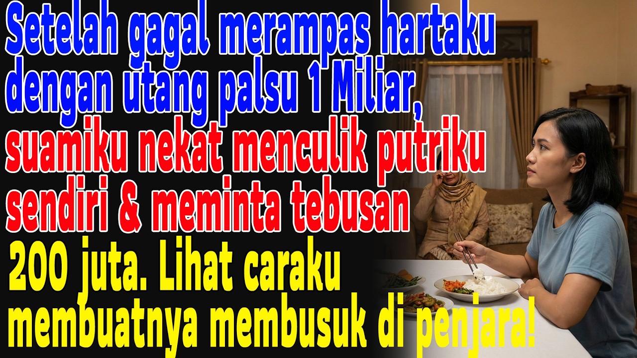 Gajiku 50 juta hidupi keluarga, THR suami 190 juta untuk ibunya. Aku difitnah, ia culik putriku