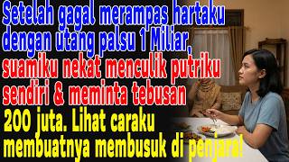 Gajiku 50 juta hidupi keluarga, THR suami 190 juta untuk ibunya. Aku difitnah, ia culik putriku