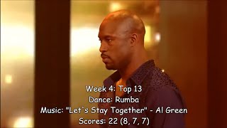 Vernon Davis - All Dancing with the Stars Performances