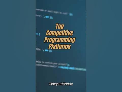 Top Competitive Programming Platforms..!! #shorts #programming - YouTube
