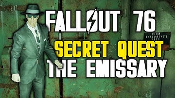 Fallout 76 - Secret Bunker The Emissary Mysterious Key (TNT Dome 8 Secret Bunker)