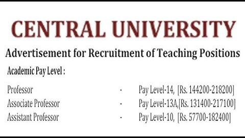 Direct Recruitment of Permanent Assistant Professor with/with out UGC NET in Govt. College | UGC pay
