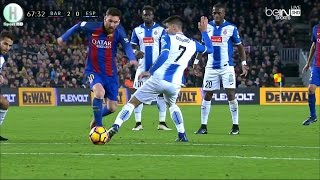 اهداف مبارة برشلونة و إسبانيول | 4-1 | الدوري الإسباني |  18-12-2016