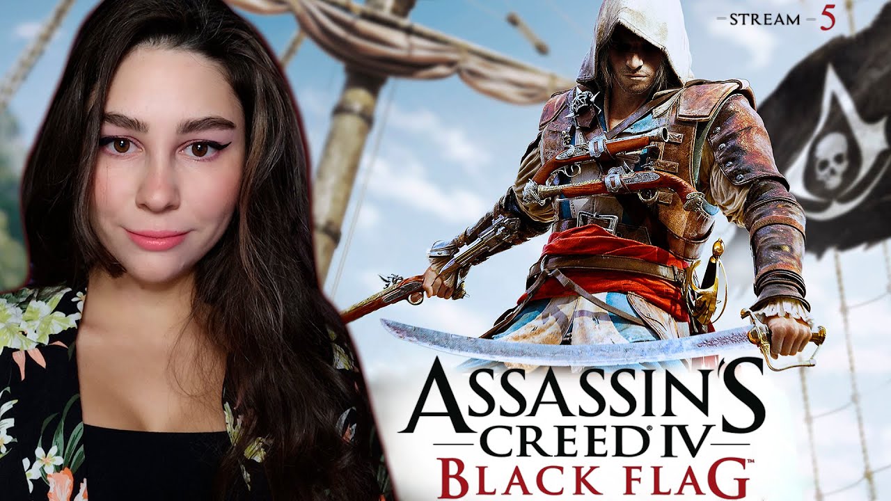 ПЕРВОЕ ПРОХОЖДЕНИЕ ASSASSIN'S CREED 4 BLACK FLAG | Линда играет в ...