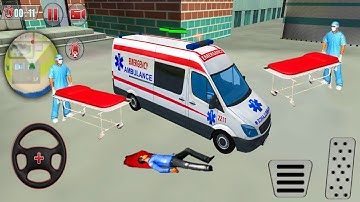 Ambulance Robot Car Transform Emergency Robot City Rescue Simulator - Android Games PLOK