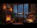 Quiet Rainy Study Corner | Deep Relaxation Therapy ☔🕯️ 3 Hours Sleep Study Meditation Stress Relief