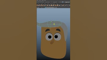 3D in 2D Modeling Short #animationtutorial #animation #maya #tutorial
