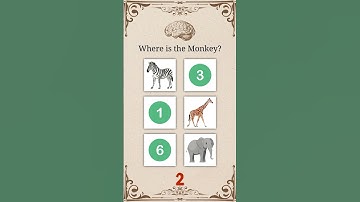 Memory test 2. #memorytest  #braintest  #quiz #challenge #test #animals #shorts