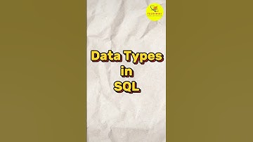 Data Types in SQL in Telugu| variables in SQL| by Techymiki for freshers #sql #databasetutorial