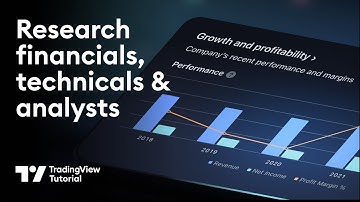 How to Research Analyst Ratings on TradingView: Tutorial