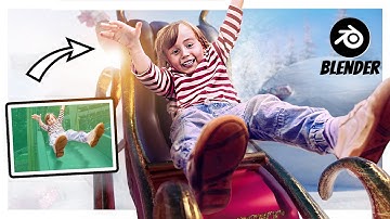 Create a 3D Christmas Scene in Blender