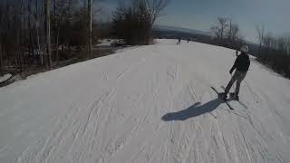 Last call for fun….Snowboarding in spring.