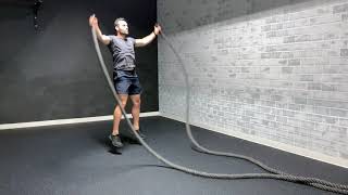 Battle Rope Jumping Jacks