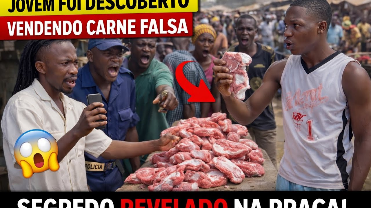 Jovem vende carne humana no mercado 😭😭segredo revelado 