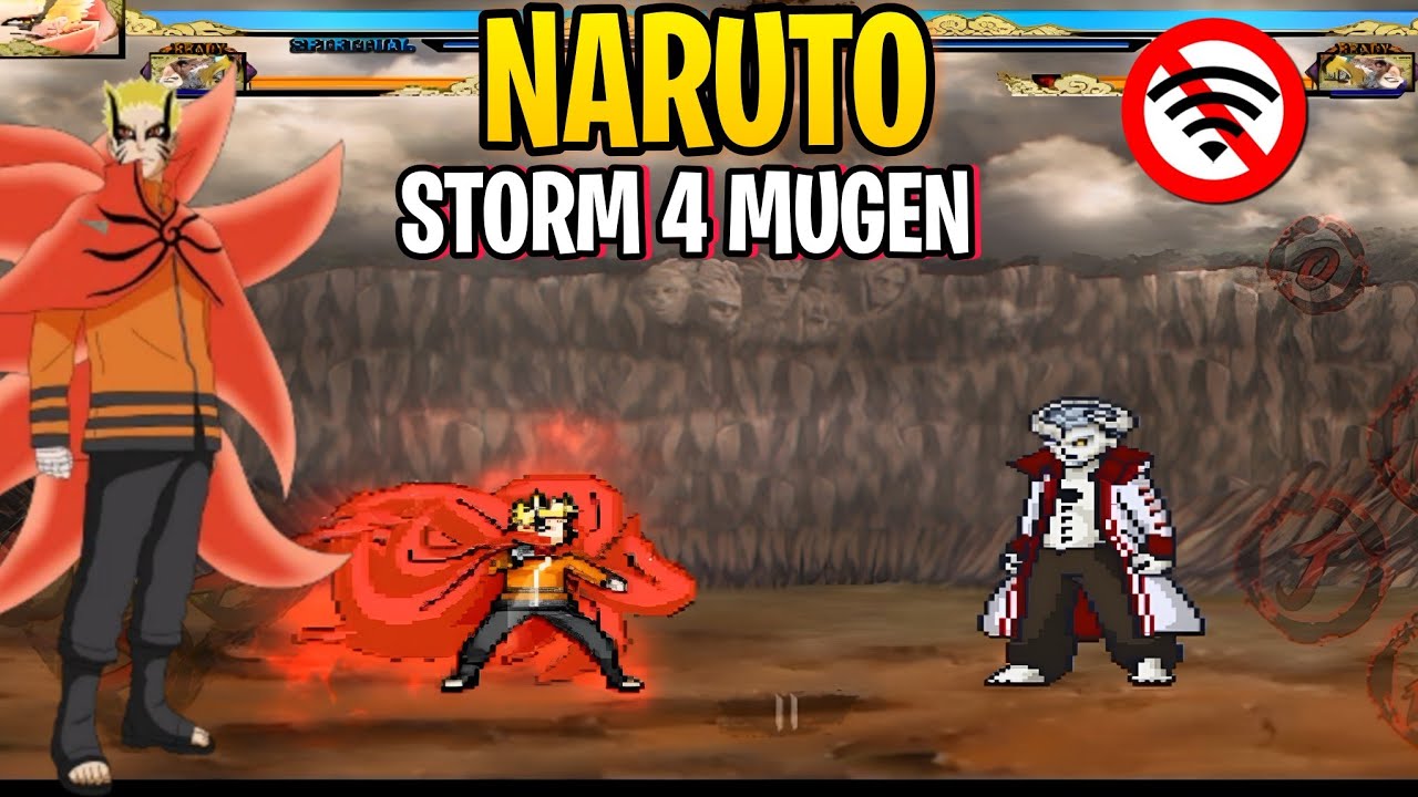 SAIU NOVO MUGEN DO NARUTO EM APK PARA ANDROID-NARUTO STORM 4 MUGEN 