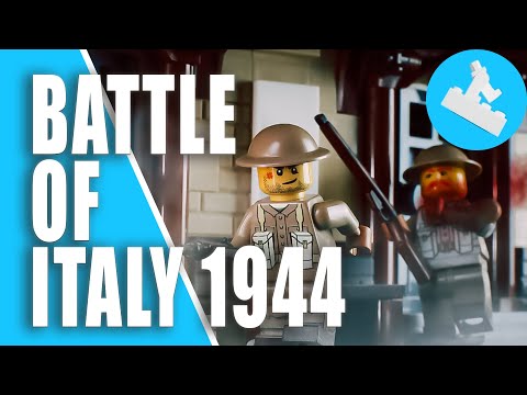 LEGO WW2 Battle of Italy 1944 // Stop-Motion Animation