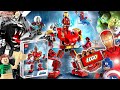 ЖЕЛЕЗНЫЙ ЧЕЛОВЕК ЭНДРЮ И LEGO ТРАНСФОРМЕР IRON MAN - ВСЯ СБОРКА ЛЕГО MARVEL SUPER HEROES!