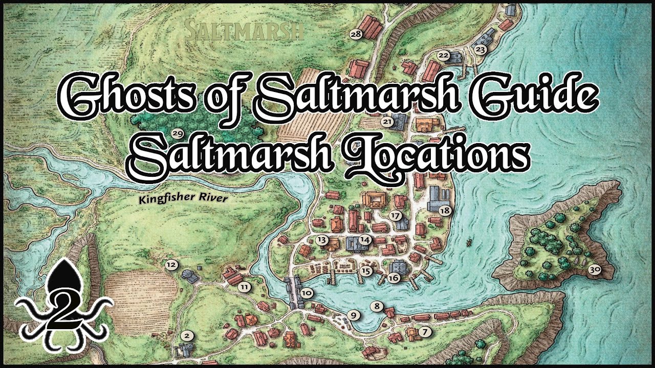 DM's Guide to Ghosts of Saltmarsh Part 2 Saltmarsh Locations YouTube