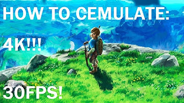 Cemu 1.11.3 | BEST SETTINGS! 4K 30FPS! Zelda BOTW | i5 6500 + GTX 1060 + 8GB Ram | FINALLY!