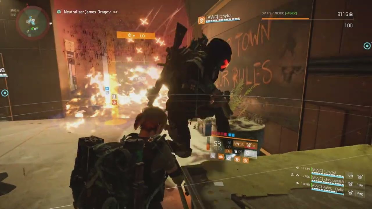 Speedrun Division 2 Wall Street Hard 4PPL WR PS5 