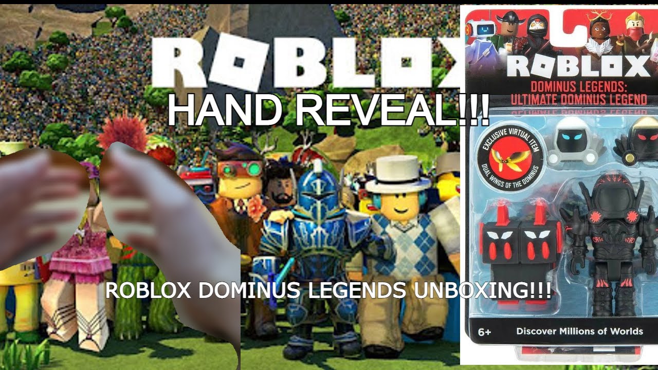 Roblox Ultimate Dominus Legend, Papa Roni  Unboxing & Review, Series 10,  Series 8 