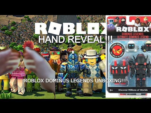 Roblox Ultimate Dominus Legend, Papa Roni  Unboxing & Review, Series 10,  Series 8 