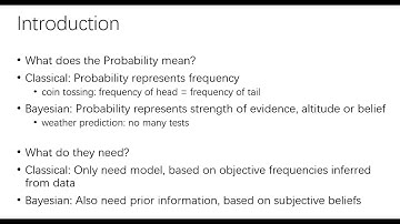 Bayesian and Classical Statistics Comparison