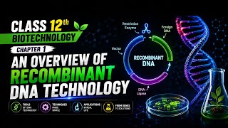 An Overview of RecombinantDNA Technology | #biotechnology | #class12 | #biology | #chapter1 | #ncert