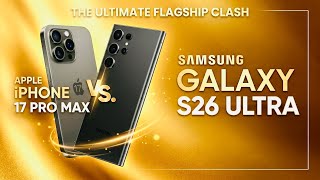 Samsung Galaxy S26 Ultra vs iPhone 17 Pro Max | 