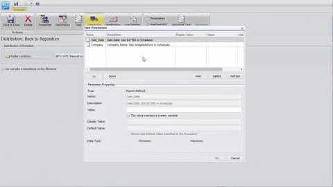 Using Amper Variables as Parameter Values