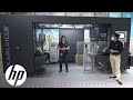 Hp indigo digital pouch factory live demo