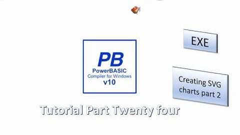 PowerBasic Windows Compiler tutorial Part 24 - SVG charts