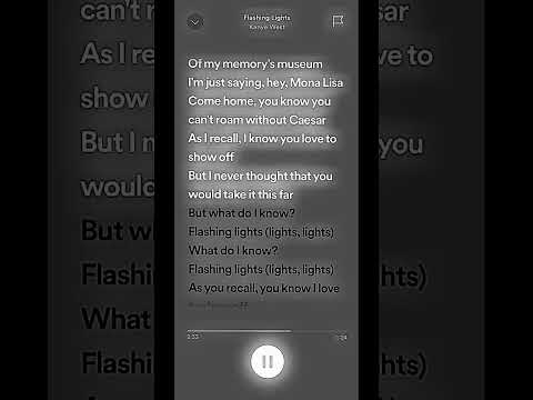 flashing lights #lyrics