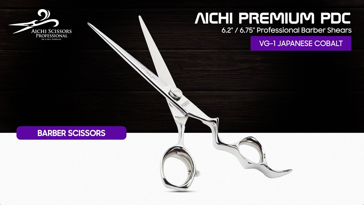 PREMIUM PDC - 6.2” Hair Scissors - VG-1 Japanese Cobalt blade Professional Hair Cutting Shears