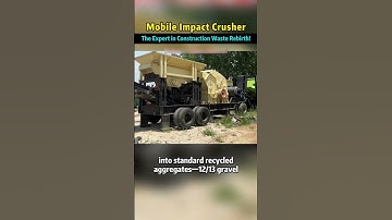 Mobile impact crusher#mobilecrusher #impactcrusher #mobileimpactcrusher #heavyequipment