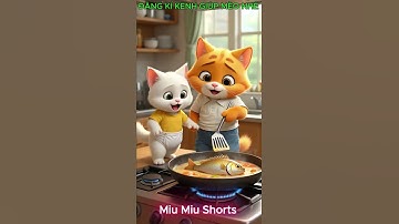 Hai anh em mèo trộm cá vàng của bố và cái kết giòn tan! 🐟🔥😂 #catshorts #funnycats #meow #shorts #mèo