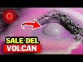 Increíble, Mira lo que expulsa de su interior este Volcán de Barro