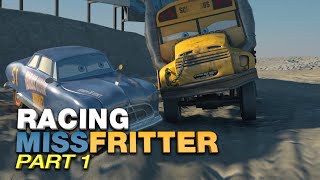 Miss Fritter and the Legendary Hudson Hornet Race PART 1 Racing Days r NOT OVER Disney Pixar Cars