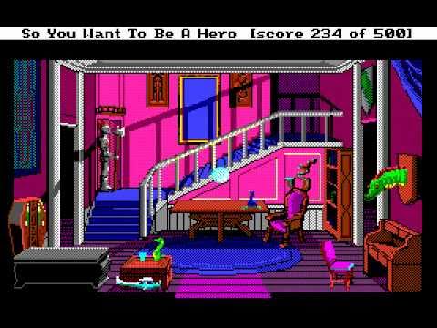Amiga Longplay Hero's Quest: So You Want To Be A Hero