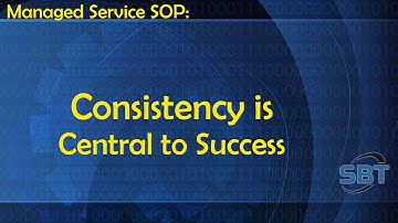 Consistency   SOP for Managed Services