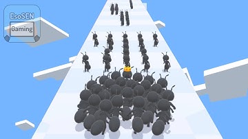 Tiny Run 3D | All Level Gameplay | Android, iOS | Satisfying Mobile Tiktok Games | NEW UPDATE #4