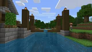 Minecraft self-building bridge (NO MODS!)