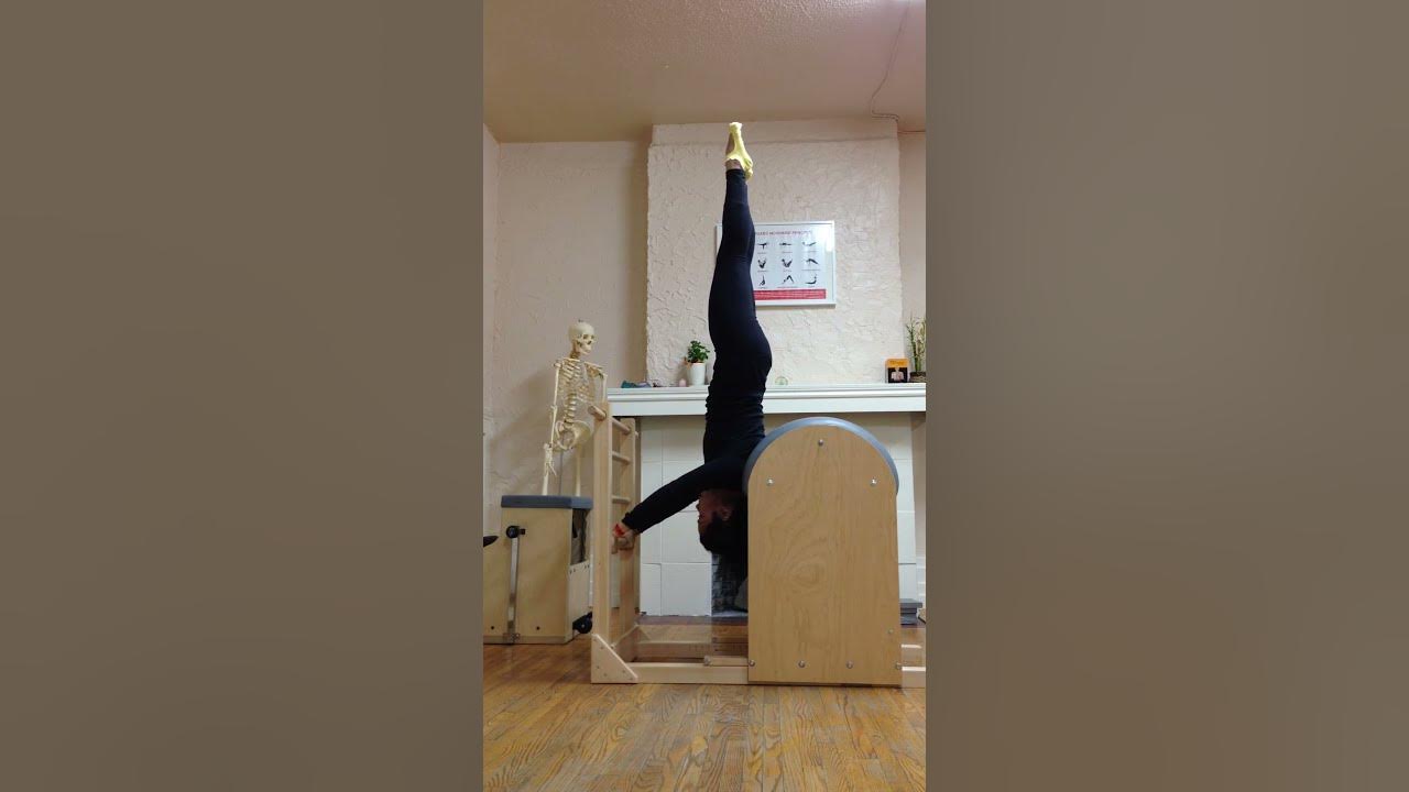 Pilates Handstand on the Ladder Barrel YouTube