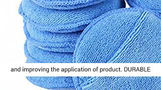 Autocare Microfiber Wax Applicator, Ultra Soft Microfiber Wax Applicator Pads with Finger Pocket Wax screenshot 3