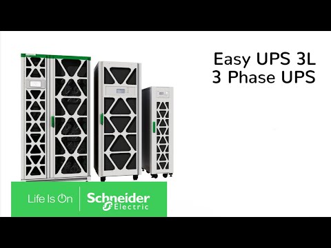 Explore Easy UPS 3L 3 Phase UPS from Schneider Electric | Schneider Electric