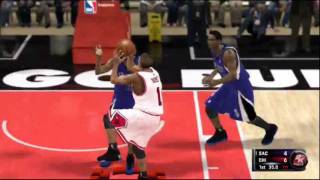 NBA 2K11 Derrick Rose Highlights