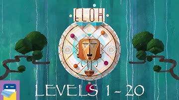 ELOH: Levels 1 - 20 Walkthrough Guide & iOS / Android Gameplay (by Broken Rules)